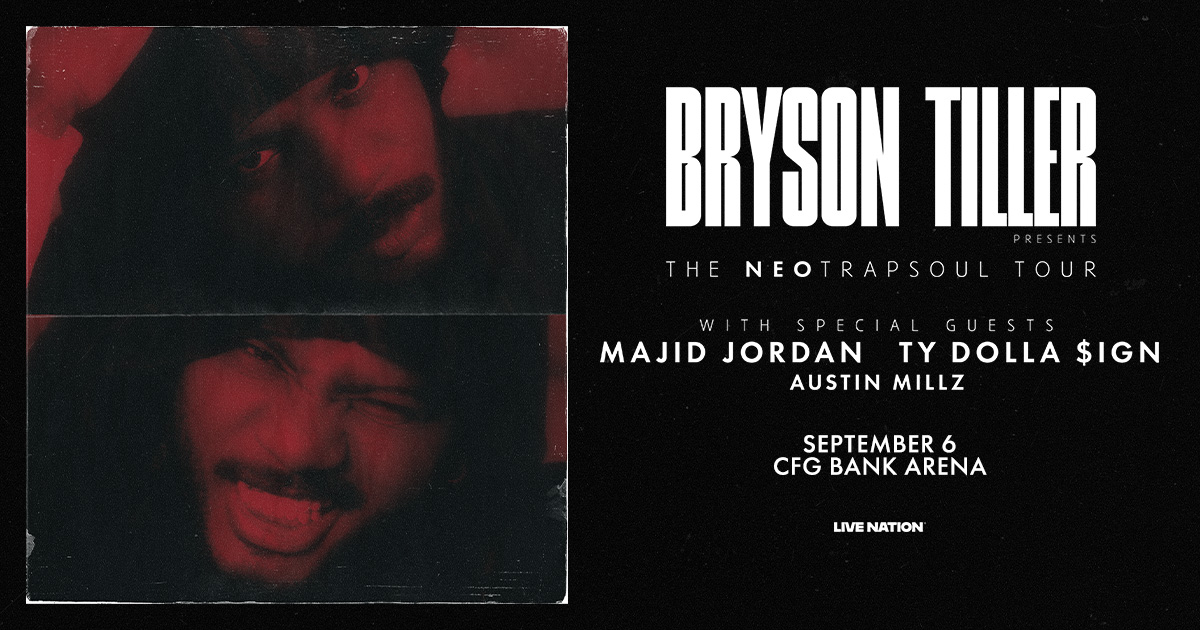 Bryson Tiller at CFG Bank Arena (Baltimore) - 2026