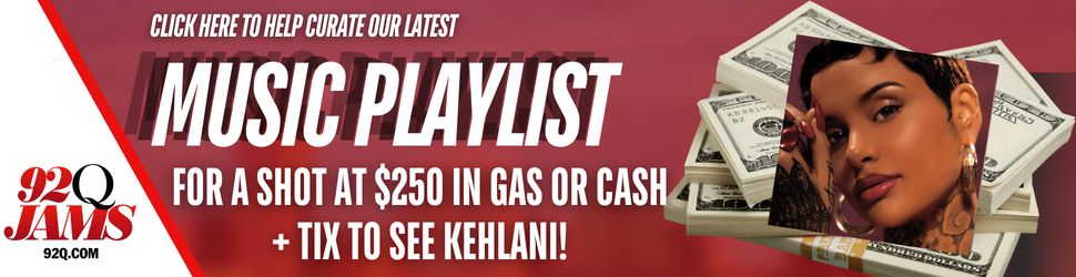 $250 in gas or cash plus tickets to see Kehlani WERQ Music Survey Banner