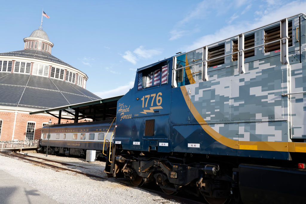 The History Channel Partners With Blue Star Families For "Mission To Honor" Philanthropic Event To Provide Toys And Educational Items To Military Families At The B&O Railroad Museum