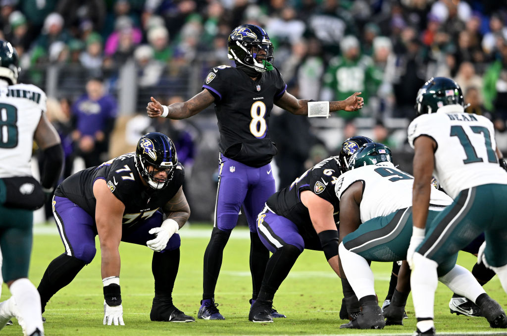 Philadelphia Eagles v Baltimore Ravens