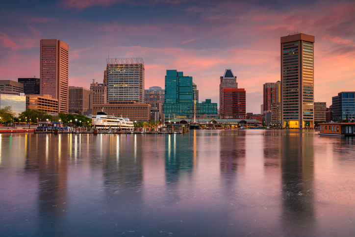 Baltimore, Maryland, USA.