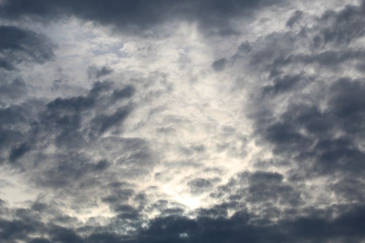Gray and Blue Storm Clouds