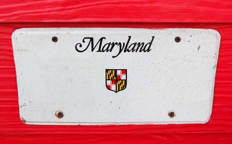 Old license plate